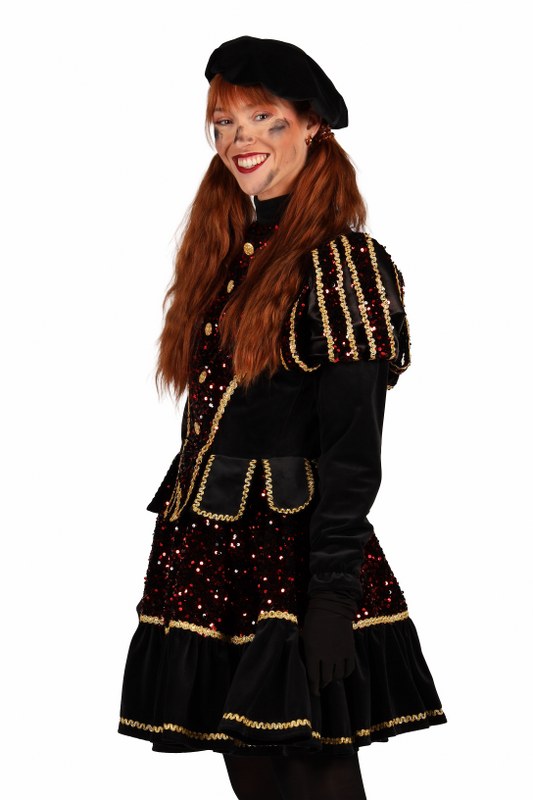 Dames Discopiet Rood