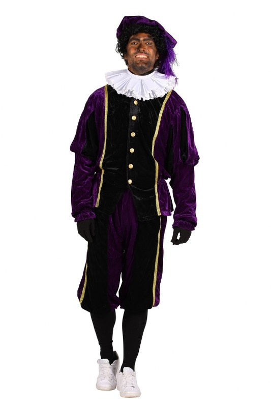 piet polyester populair paars