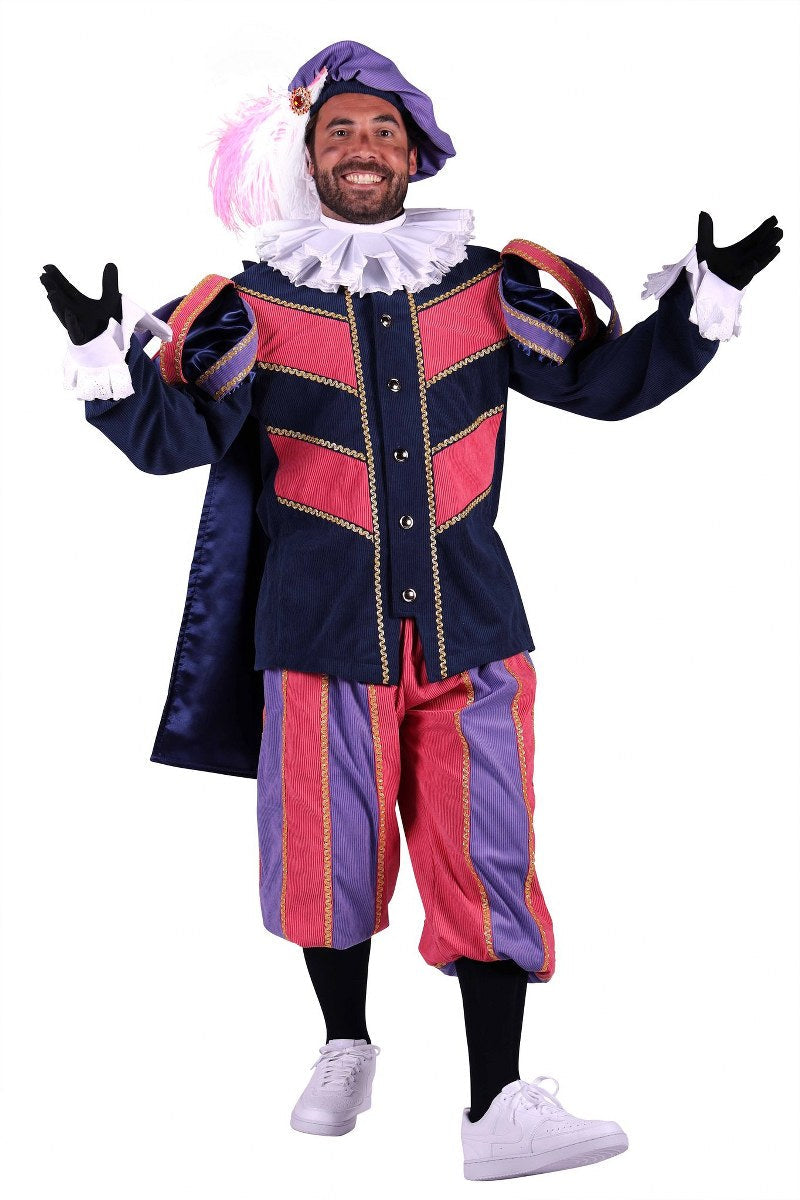 Pietenpak rib fluweel met cape