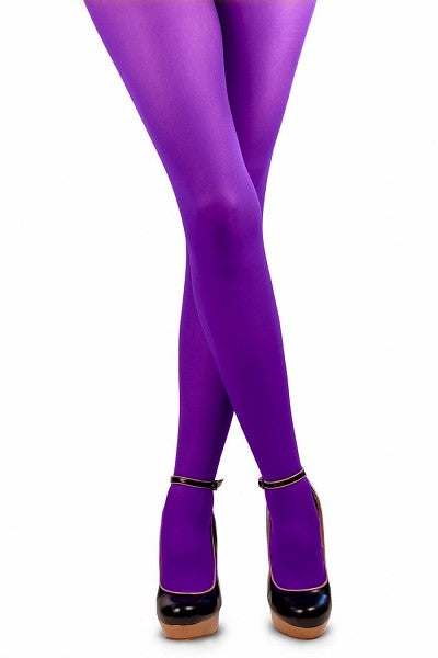 paarse panty zwarte piet