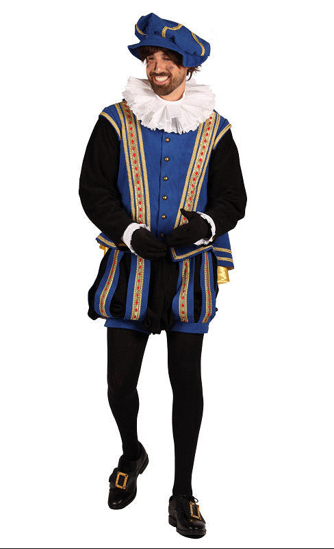 Pietenpak Amsterdam Blauw-Zwart