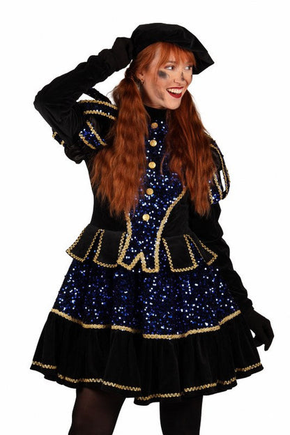 Dames Discopiet Pailletten Altea Blauw