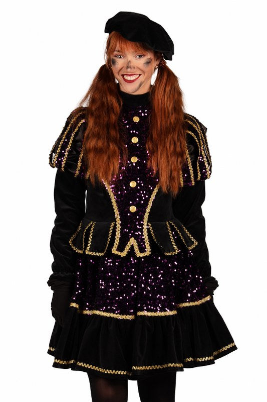Dames Discopiet Altea Paars pietenjurkje