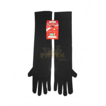 Monografie Overeenstemming Gezond Lange zwarte handschoenen ☆ Groot aanbod van sinterklaas en zwarte pieten  artikelen☆
